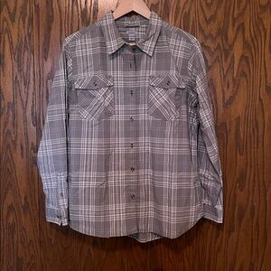 Carhartt Light Gray Plaid Shirt
